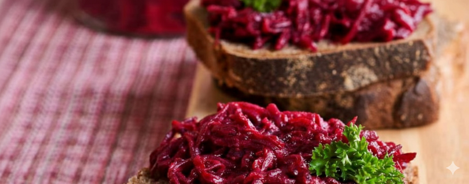 ბუტერბროდი ჭარხლით